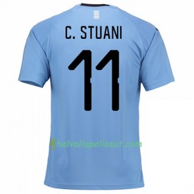 Jalkapallo Pelipaidat Uruguay C.Stuani 11 World Cup 2018 Kotipaita